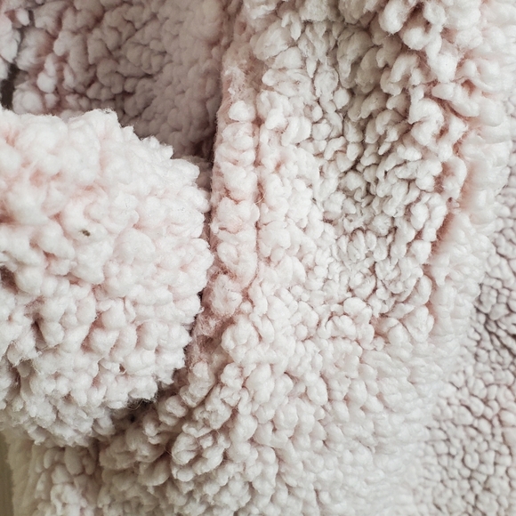 PINK by Victorias secret sherpa cardigan  osfm - Picture 8 of 9